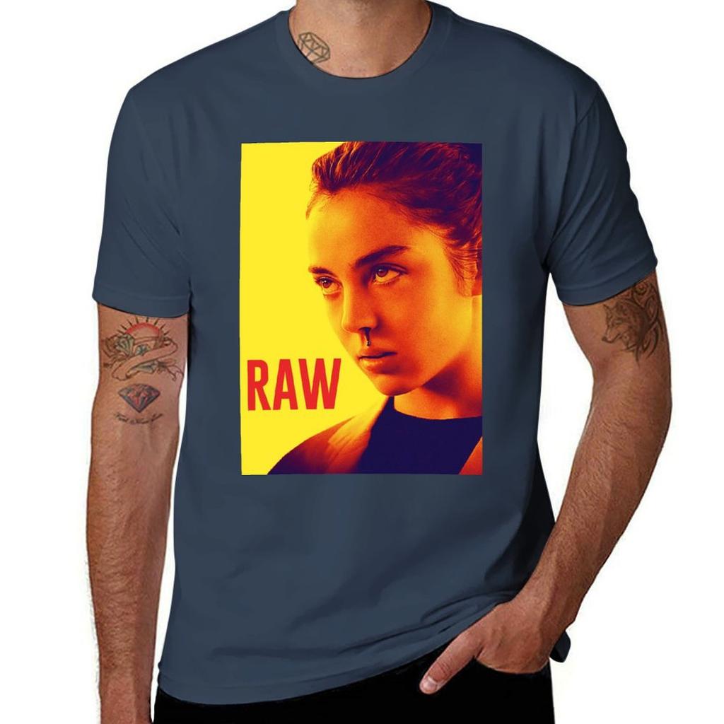 Raw Tshirt Large Size Loose Casual Tee
