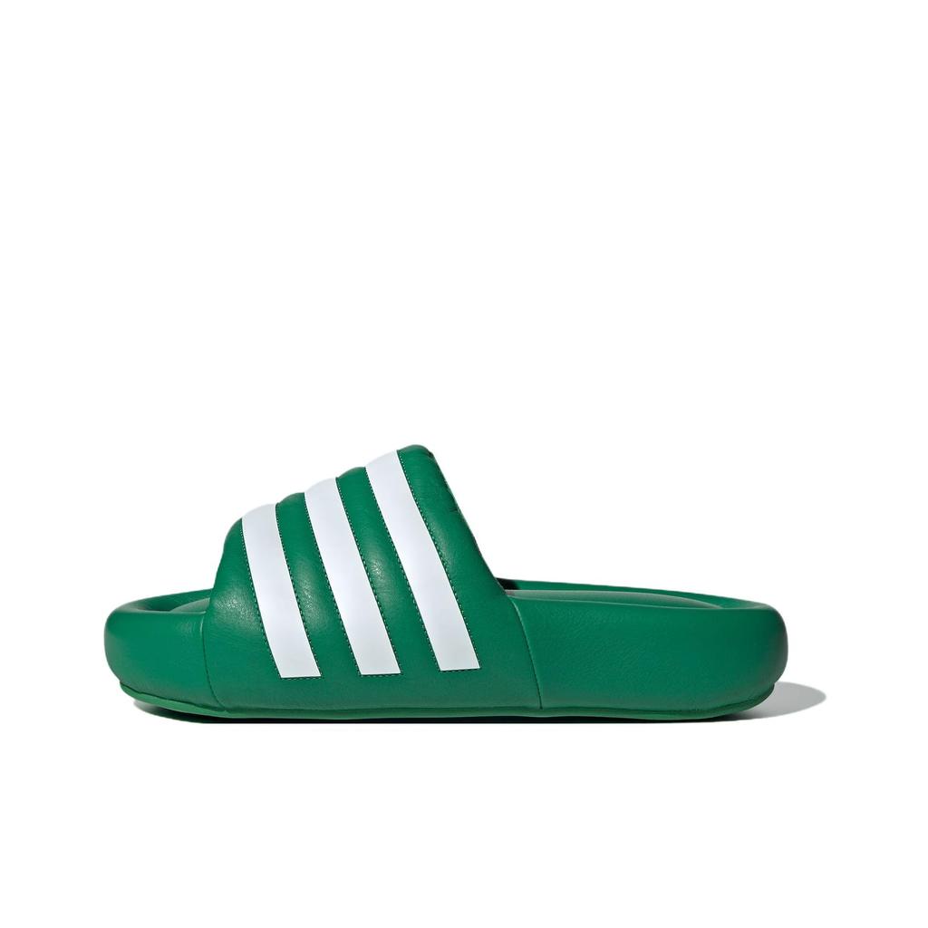 Adidas Adilette 24 Slide Green White Unisex Sneakers Cloud-White JS3475