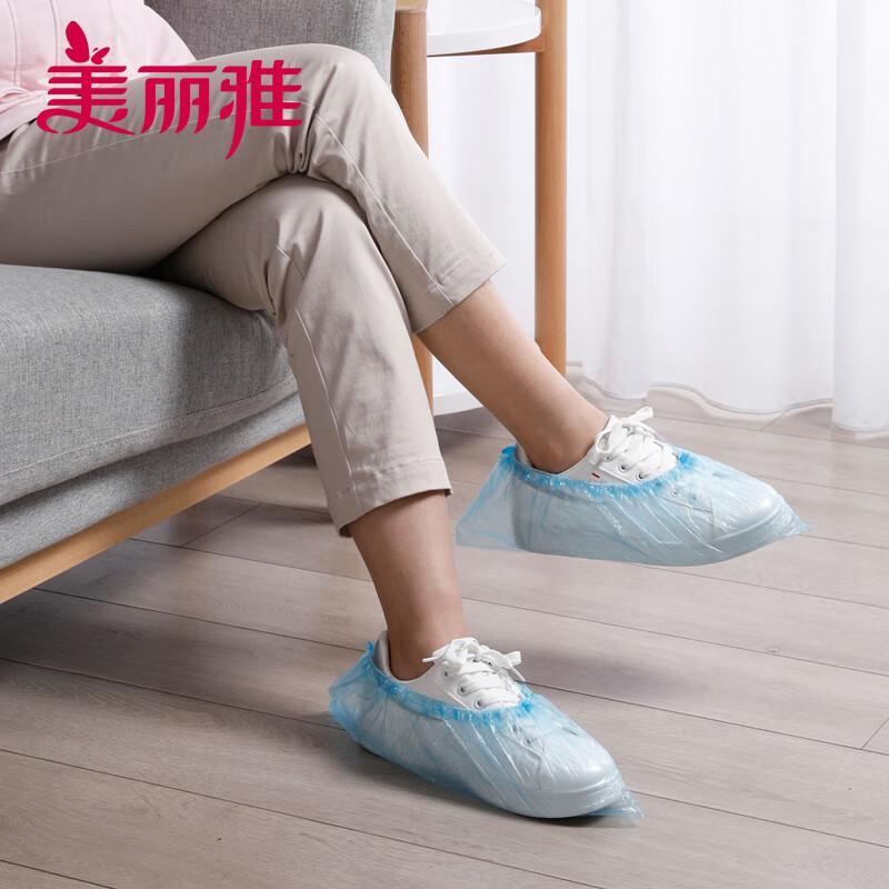 Disposable Plastic Shoe Covers for Indoor Use