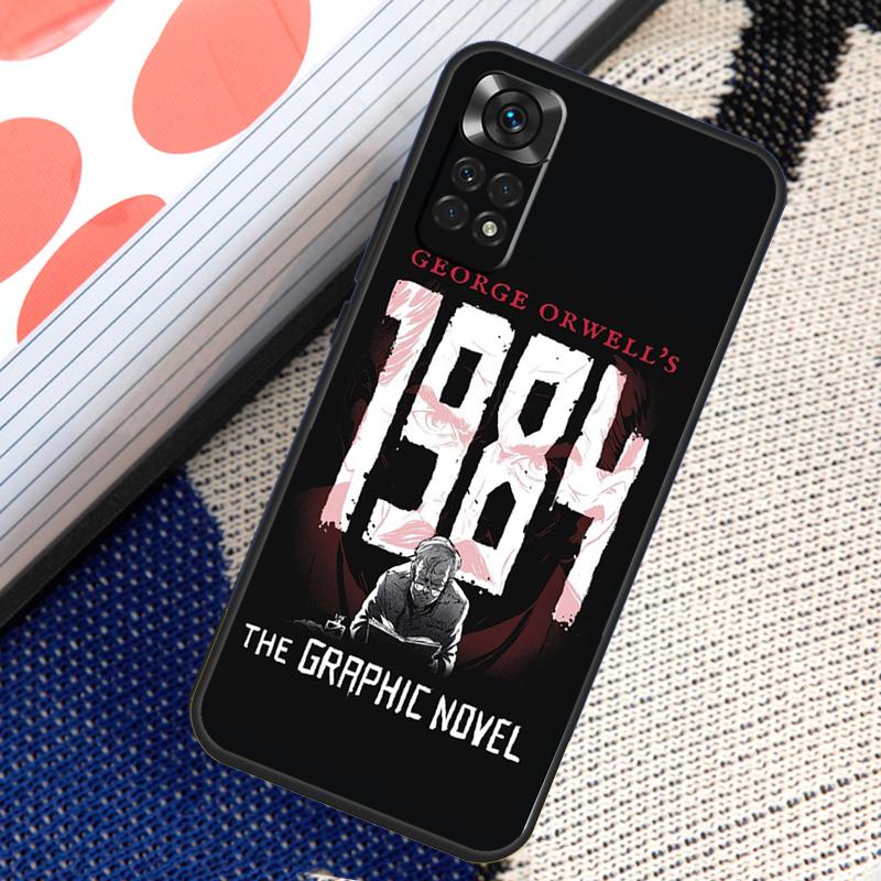 1984 George Orwell Case For Xiaomi Redmi Note 10 11 Pro 8 9 12 Pro 11S 10S 9S Redmi 9 10 12C 9C 10C Back Cover