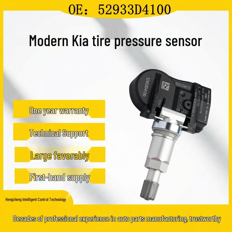 TPMS Tire Pressure Sensor 52933-D4100 for Hyundai Kia Vehicles Rubber