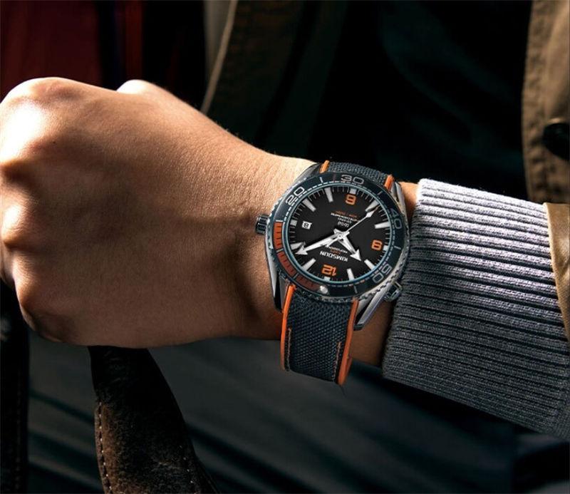 Fashion Quartz Watch Men Sports Silicone Strap Waterproof Luminous Calendar Casual Wristwatches GZW