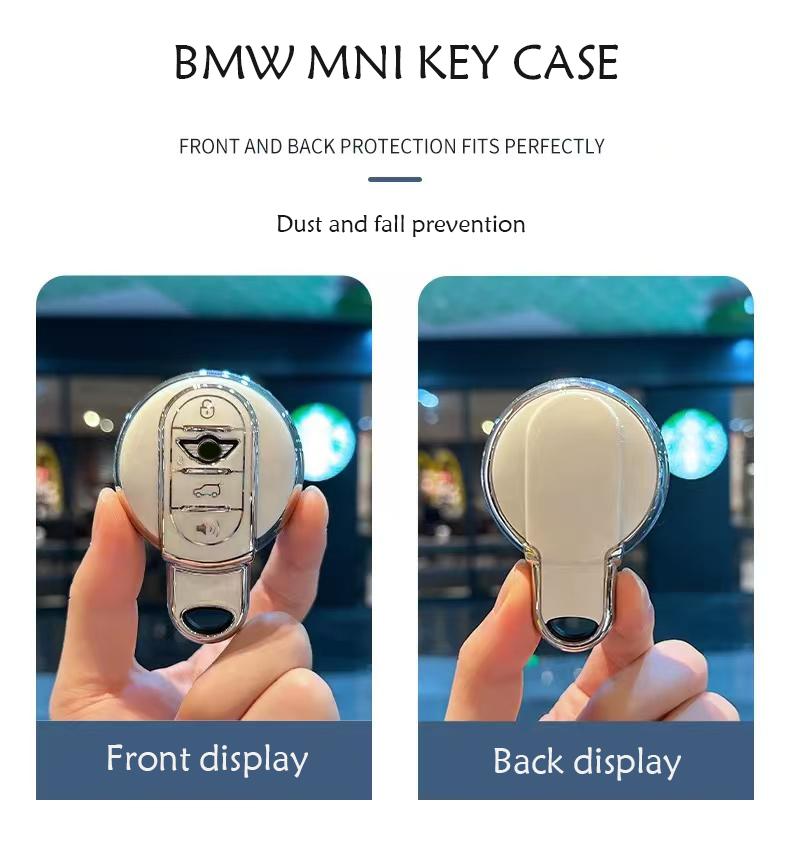 Měkký TPU kryt pouzdra na klíče od auta pro BMW Mini COOPERS COUNTRYMAN ONE JCW CLUBMAN F56 F55 F54 F57 F60 R60 S Ochrana krytu klíče od auta