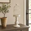 Delicate Birdcage Candle Holder Vintage Candlestick Crafts Plant Saucer  Wedding