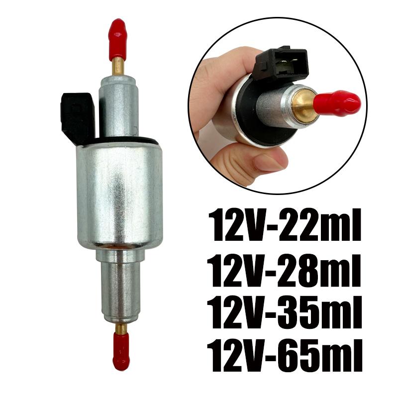 12V/24V Air Diesel Parking Heater Oil Fuel Pump Pulse Meter Pump + Shock Absorption Holder For Webasto Eberspacher 22/28/35/65ml