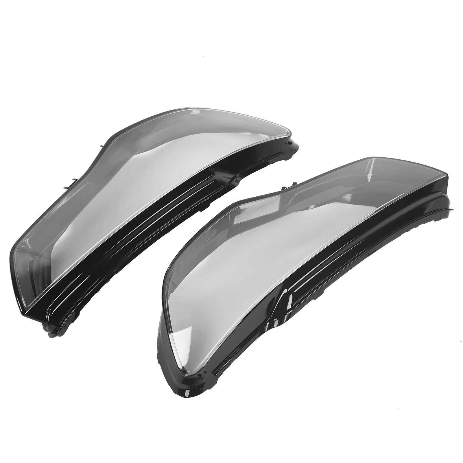 

Пара сменных крышек для фар из ПК, прозрачная накладка на фару, подходит для A3 (8В) РС3