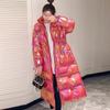 2024 Nuovo Parka Lungo Invernale Impermeabile da Donna in Cotone Imbottito Giacca da Donna con Cappuccio Spesso e Caldo Cappotto da Neve Moda Capispalla Oversize