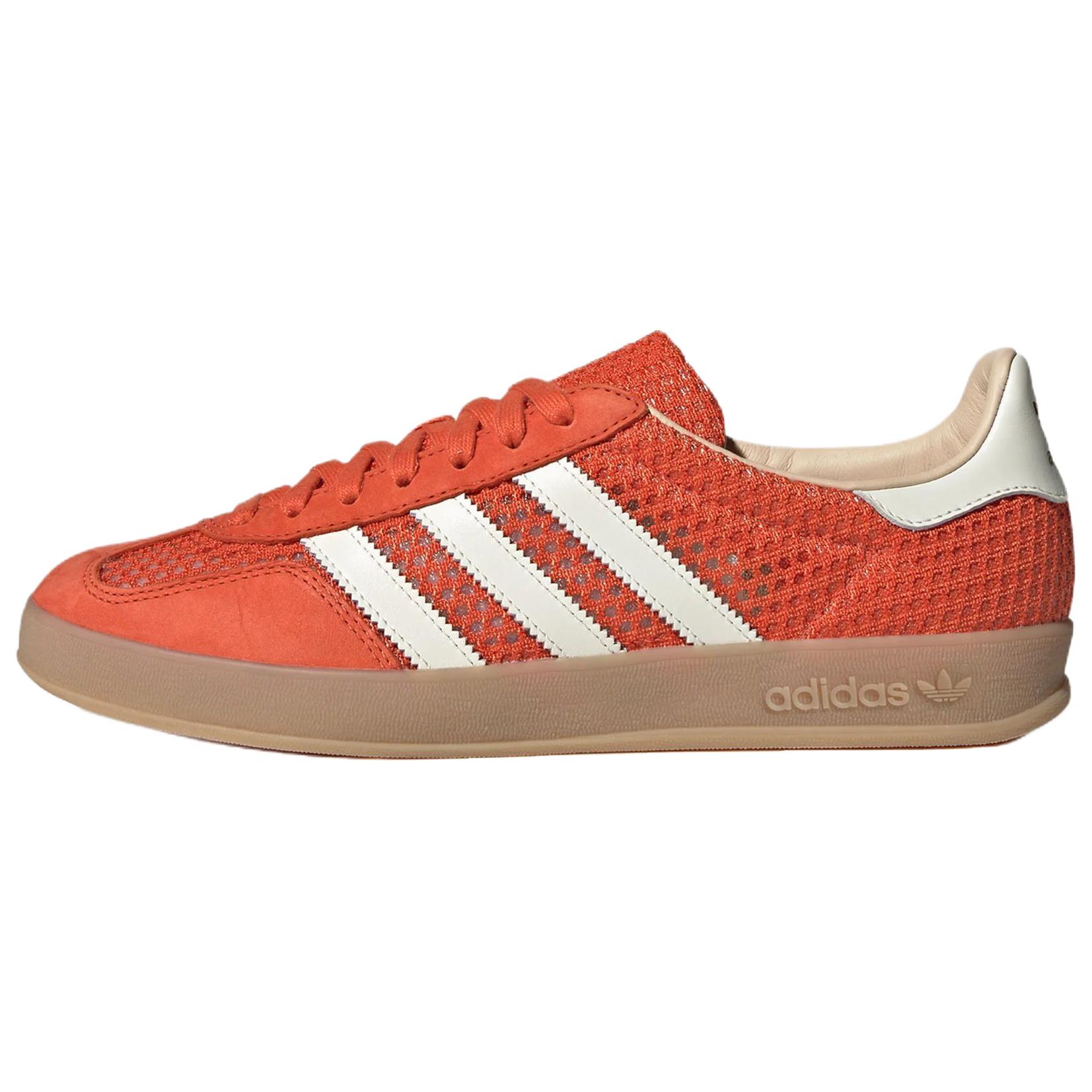 

Adidas Мужские кроссовки Gazelle Indoor Оранжевые Молочно-белые Glory-Amber Бежевые JS0713 39⅓