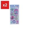Sun-Star Stationery Sanrio Characters Sticker, Cotton Candy Capsule, Pop Deco Party, Hapidanbui