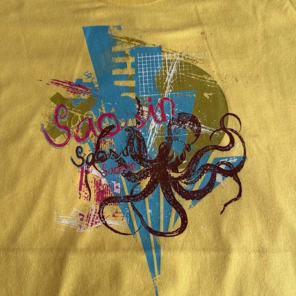 

SAOSIN Band Graphic OCTOPUS Gift For Fan Yellow Size S-5XL SS810 Unisex T-Shirt XXXL