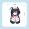 G05 Anime Beauty Poggiapolsi Mouse Pad in Silicone 3D - Confortevole, Morbido e Design Ispirato ai Cartoni Animati