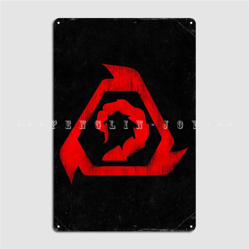 

Brotherhood Of Nod Metal Plaque Poster Funny Cinema Wall Mural Mural Painting Tin Sign Poster 20x30cm（7.8x11.8inch）