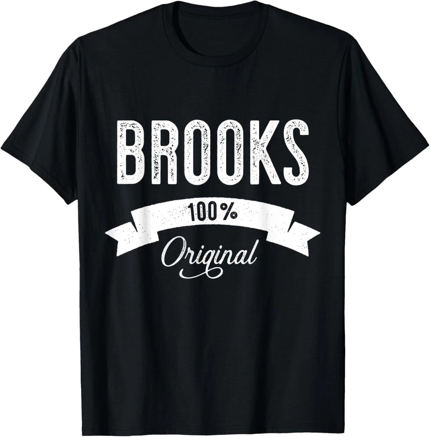 Family Surname Brooks Funny Reunion Last Name Tag T- Shirt 3XL