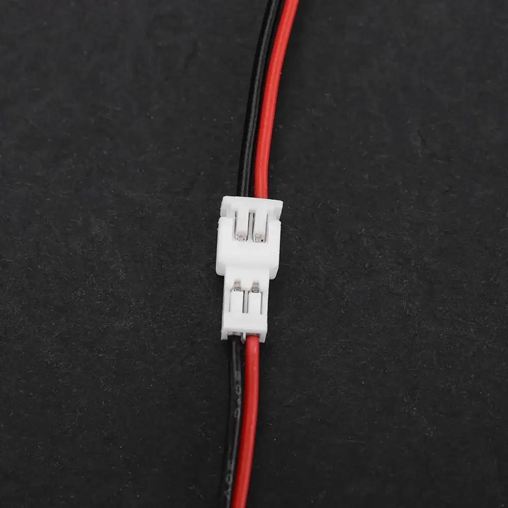 20 Sets Pack Male Female Connector 1.25MM 2 Pin  with Wires Cables Durable Electrical Connector(2Pin)