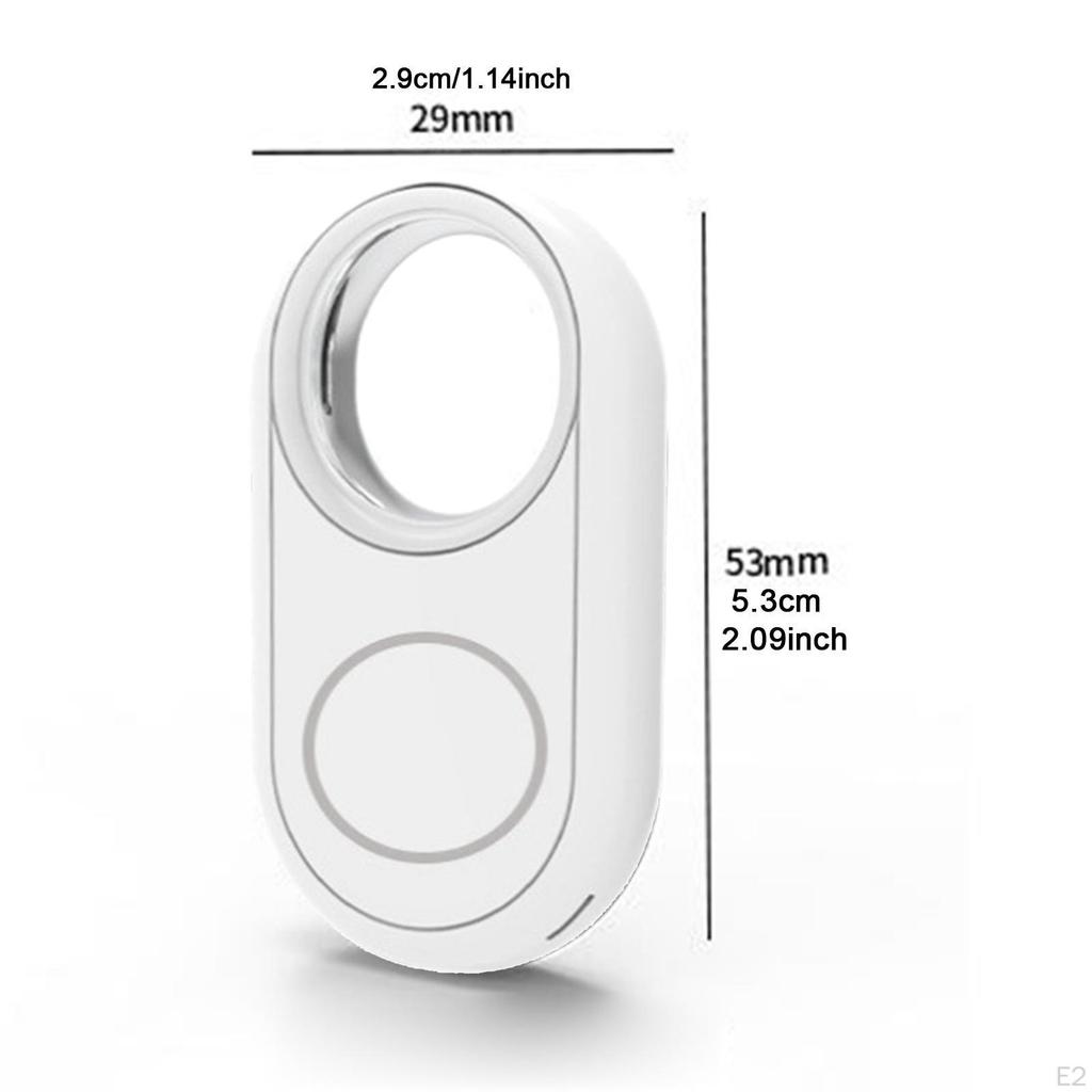 Mini GPS Track Multipurpose Smart Pet for Dog Cat Phone Wallet White