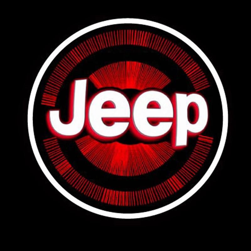 

Для автомобиля Jeep Проекция на дверь Добро пожаловать Светодиодная подсветка салона Лазерная подсветка Для Jeep Grand Cherokee Wrangler JK Gladiator Comp