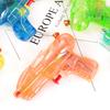 5 peças de pistolas de água de brinquedo para crianças, mini pistolas de água transparentes, pistolas de água de esguicho, brinquedo de luta ao ar livre de verão para crianças, brinquedo de luta de praia
