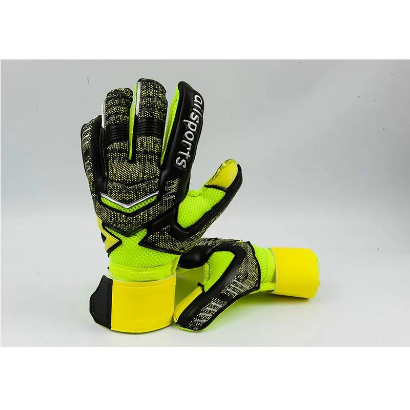 

Детские мужские профессиональные футбольные вратарские перчатки 4 мм латекс с защитой пальцев детские взрослые футбольные вратарские перчатки протектор Kids Size 6