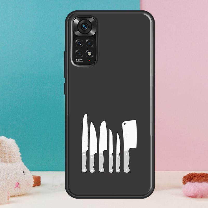 Baking Cook Chef Case For Xiaomi Redmi Note 14 12 11 9 10 13 Pro 9S 10S 11S 12S Redmi 13C 10C 12C 14C Cover