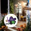 KX4B Handmade Witch Piñatas Halloween Decoration Candy Breaking Activity Supplies