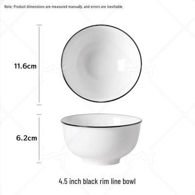 Nordic Japanese Style Bone China Tableware Set