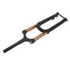 27.5 Inch Mountain Bike Suspension Fork 175mm Stroke Bicycle Front Fork Tapered Steerer Manual Lockout Gold