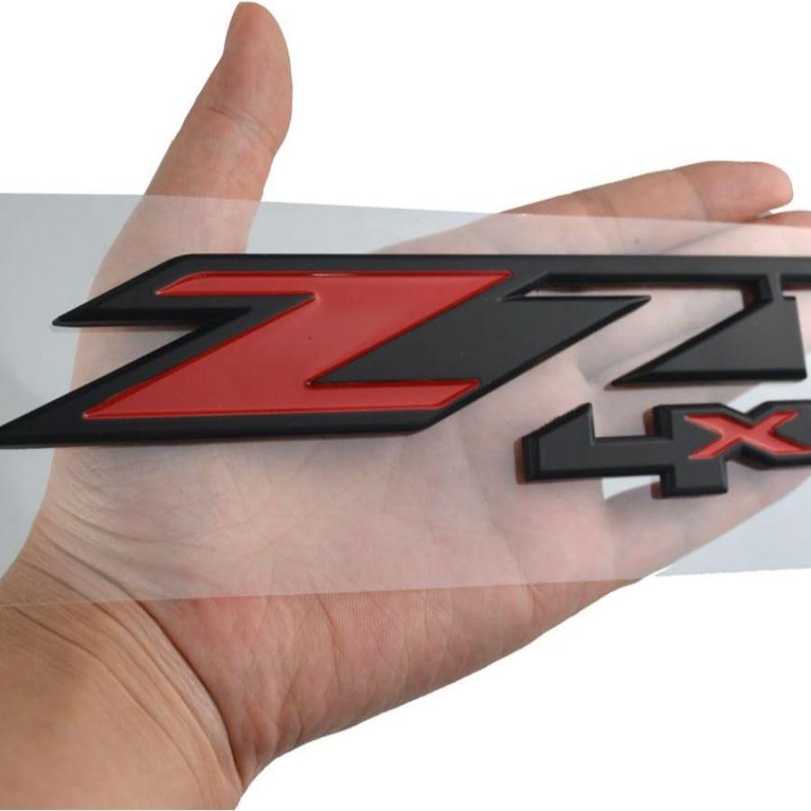 2pcs Z71 4x4 Emblems for Silverado Sierra Tahoe Suburban New 1500 2500 3500 Deca