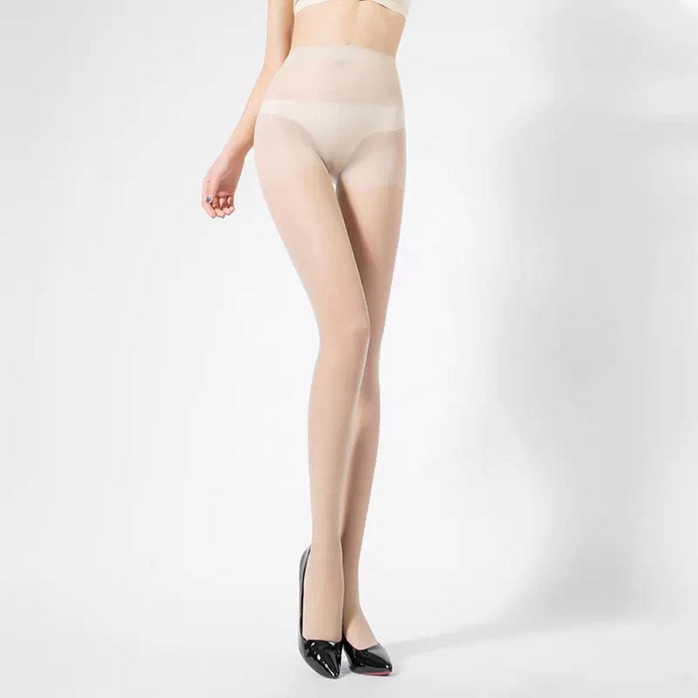 Kvinnor Transparenta strumpor Nylon Ltra-tunn hud Kontorsstrumpbyxor Sexiga underkläder Fest Sommar Y2k Strumpbyxor Tjejer Shiny 3 par/set