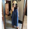 Plus Size French Retro Floral Camisole Dress - Summer Fairy Long Skirt