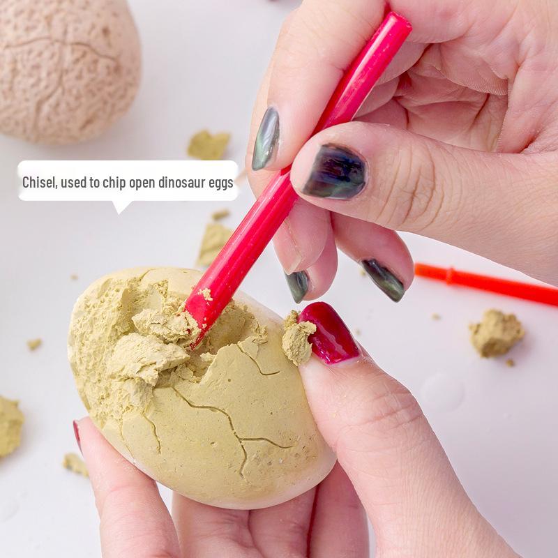 Dinosaur Egg Excavation Science Toy for Kids - Educational Archaeological Model