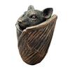 Yousheng Halloween Gothic Bat Storage Box Simulated Bat Resin Figurine Statue Retro Bat Jewelry Trinket Organizer Box Party Decoration Ornament