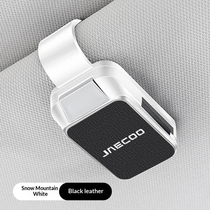 JAECOO J5 J6 J7plus jaecoo J8 J7Phev car glasses case car glasses clip sun visor sunglasses clip leather interior glasses clip