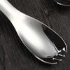 Desert Spoon Multi-function Easy to Grip Anti-slip Mini 304 Stainless Steel Cartoon Cat Shape Ice Cream Salad Coffee Spoon for Home