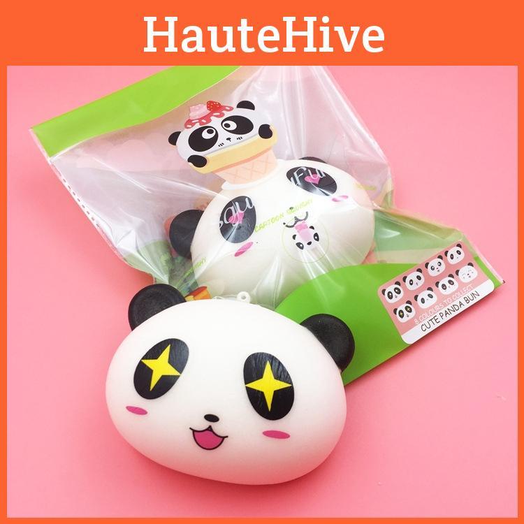 Cute Panda Squishy Toy For Stress Relief And Decorating