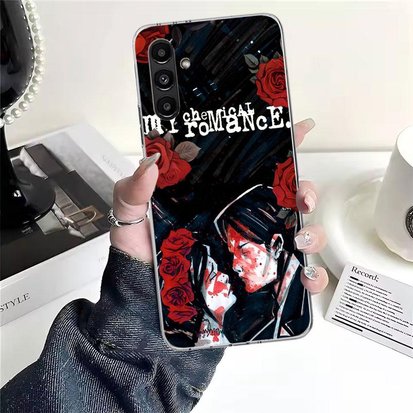 My Chemical Romance MCR Phone Case For Samsung Galaxy A13 A14 A15 A16 A17 A53 A54 A55 A56 A57 A33 A34 A35 A36 A37 A23 A24 A25 A2