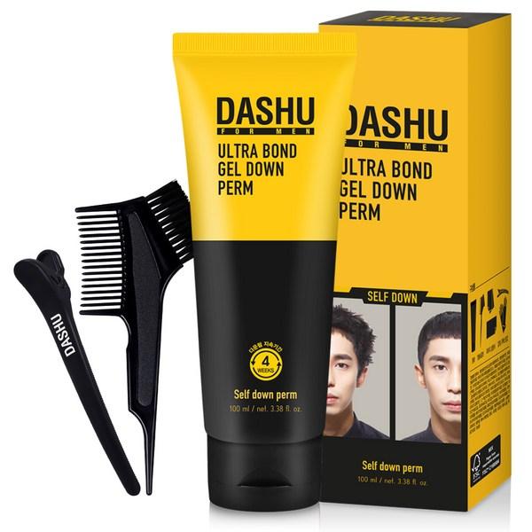 

Dashu for Men Ultra Bond Gel Down Perm 100мл + Расческа + Щипцы + Перчатки + Завивка, 1 шт., Лучшие мужские средства для волос из Кореи