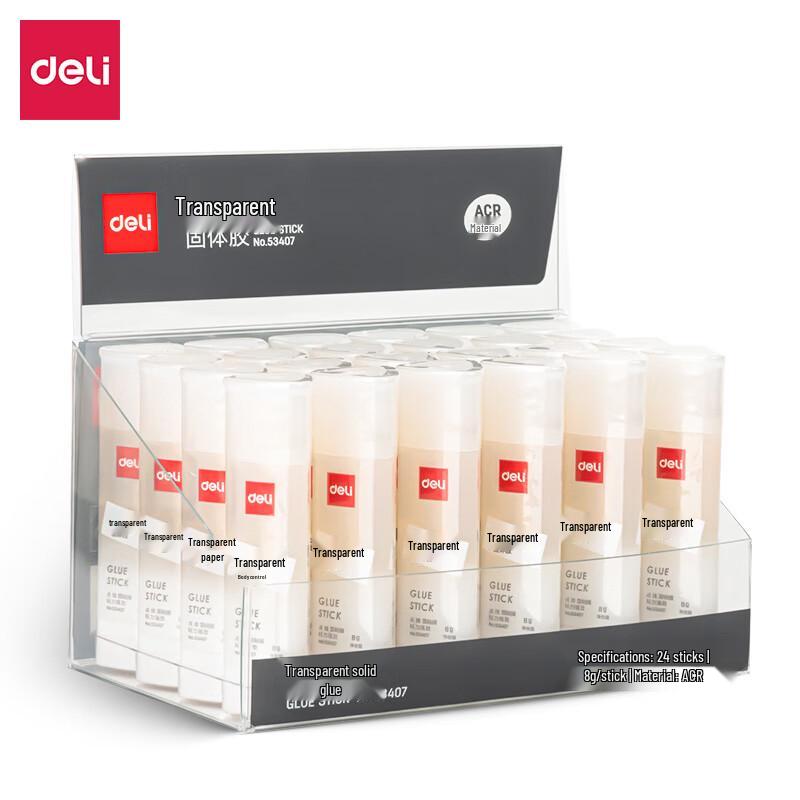 Deli 53407 Triangular Solid Glue Sticks