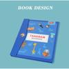 Magnetische Tangram Puzzle Buch Pädagogisches Spielzeug Für Kinder Tragbare Baby Spielzeug Kid Montessori Lernen Intelligenz