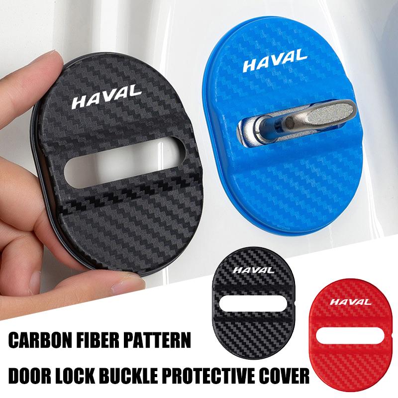 For Haval Car Door Lock Buckle Protection Cover Decorative Accessories H6 F7 H9 H2 Jolion F7X F7H H5 H7 H2S H8 H3 H4 H1 F5 M4
