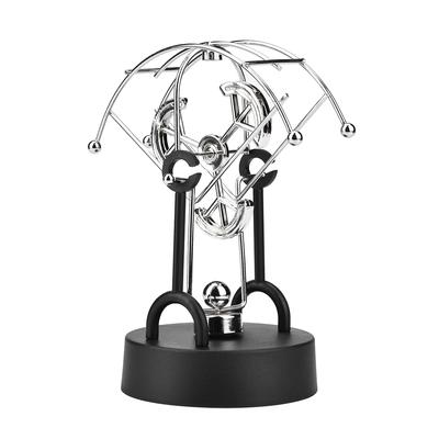 Semi Arc Shape Revolving Gadget Perpetual Motion Desk Office Decor Physics Science Art Toy