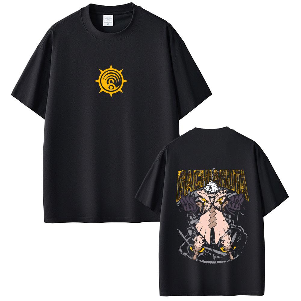 Anime Gachiakuta Ludo Merch T-shirt Unisex Women Fashion Casual Oversized T Shirts Summer Male Unisexga Cosplay Oversized Streetwear
