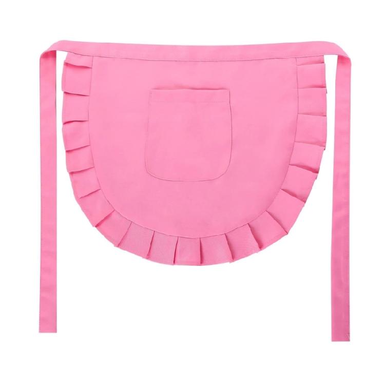 Кухонный фартук Фартук официантки Короткий полуфартук Фартуки для готовки Фартук для косплея для девочек Поясной фартук Фартук официанта Фартук принцессы 1