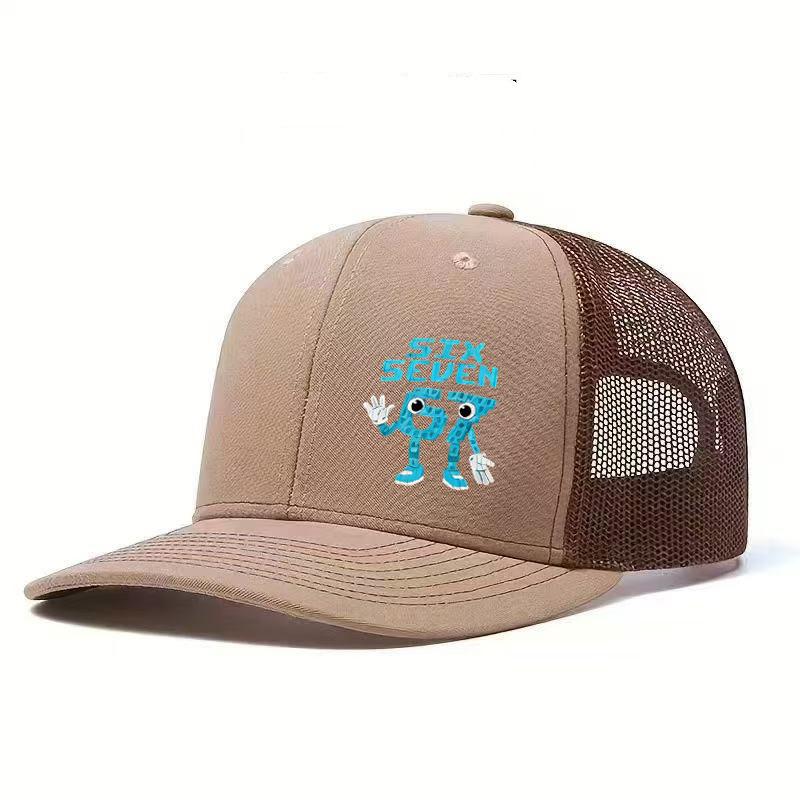 1PC compared to 67 pixel explosive mesh cap! Breathable and sweat resistant, a must-have streetwear for trendsetters