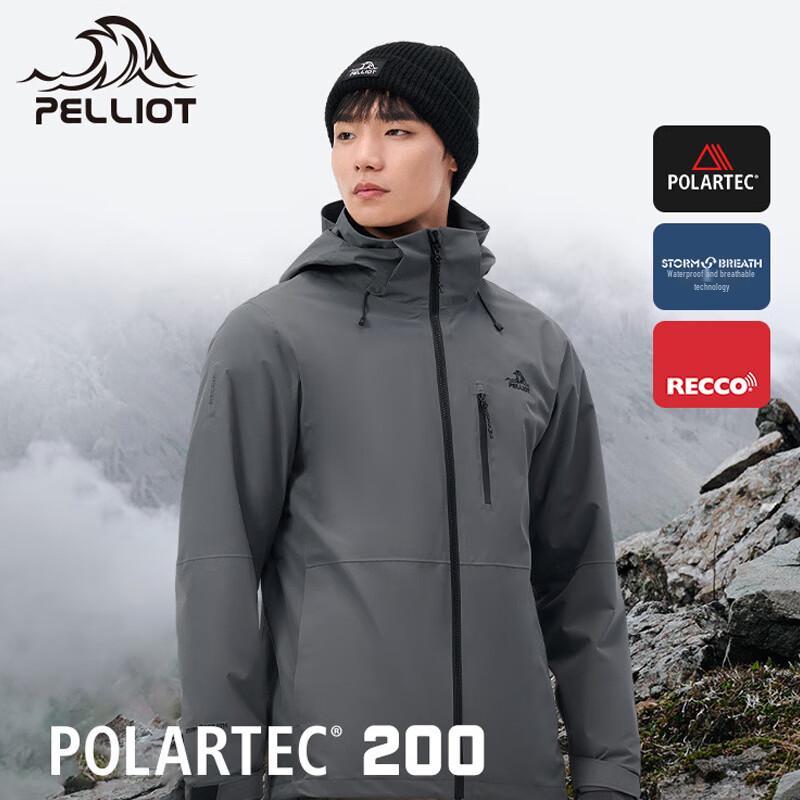 PELLIOT Herren 3-in-1 Outdoor Fleecejacke