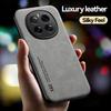 Weiche Silikonrahmen Lederhülle für Honor Magic 7 Pro Magic 7 Lite Auto Magnetisch Schützende Rückseite für Magic7 Magic7Lite Funda
