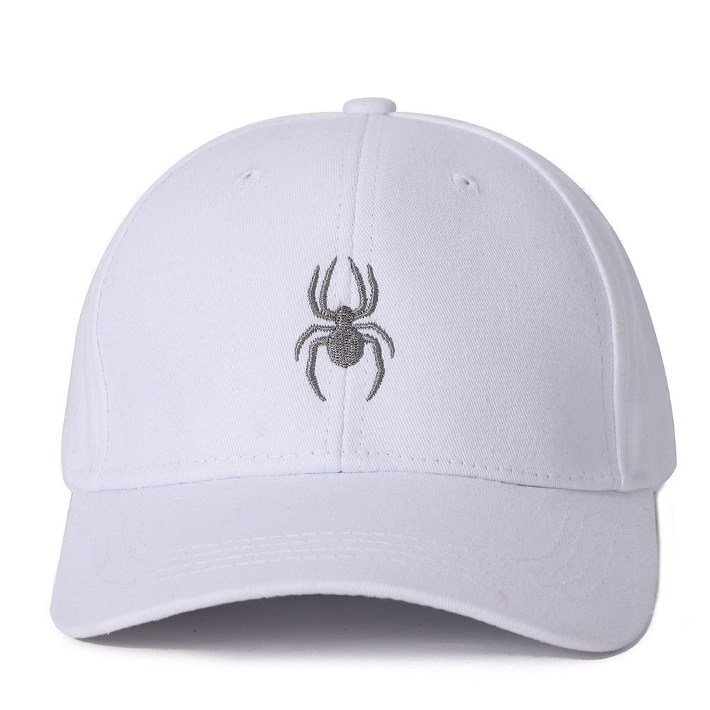 Personalized Duckbill Cap Spider Embroidery Baseball Hat Leisure Sun Caps  Summer