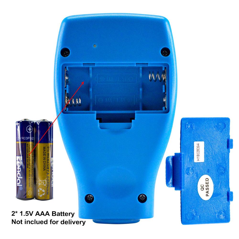 Měřič tloušťky laku Digitální měřicí přístroj tloušťky nátěru Měřič tloušťky lakování automobilů Nástroj pro domácí dekoraci