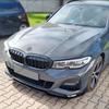 3Pcs Front Splitter For BMW G20 G21 M-Sport 320i 330i M340i xDrive 2019-2022 Gloss Black Body Kits Spoiler Diffuser Guard Tuning