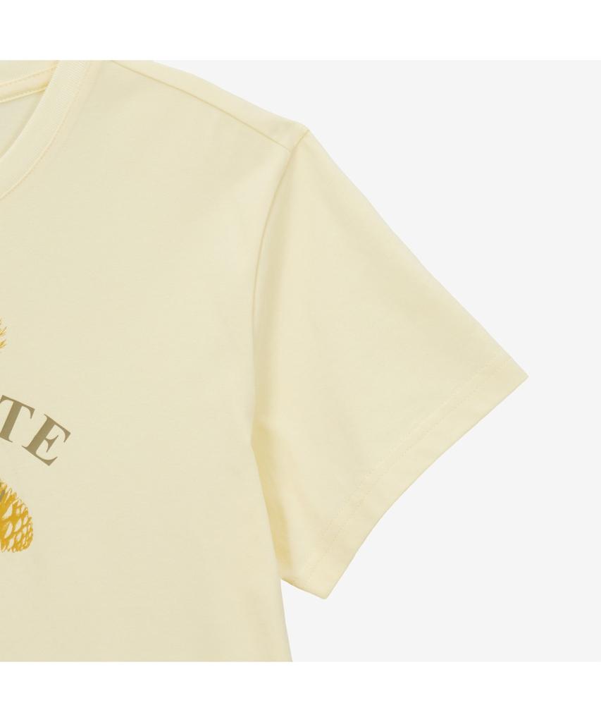 Noseupeiseu Nt7Us33C Women'S Dayfine Short Sleeve Tee Light Yellow