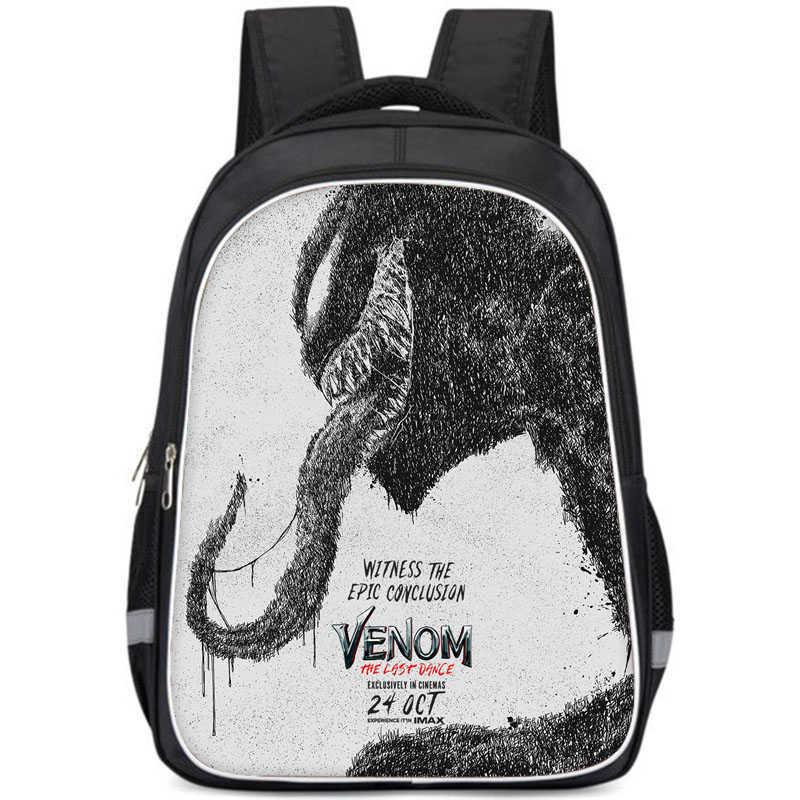 Versatile The Venom Last Dance Cartoon Pattern Backpack For School With High Durability And Comfort